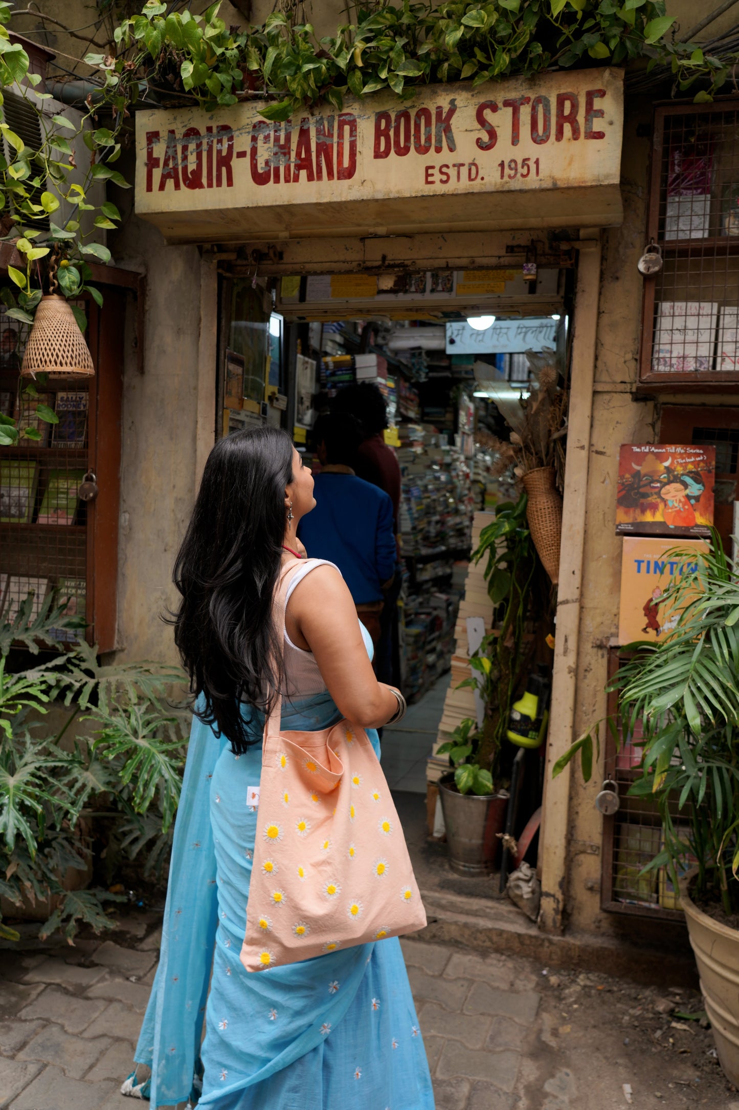 Aazad Rooh Tote Bag | Pink