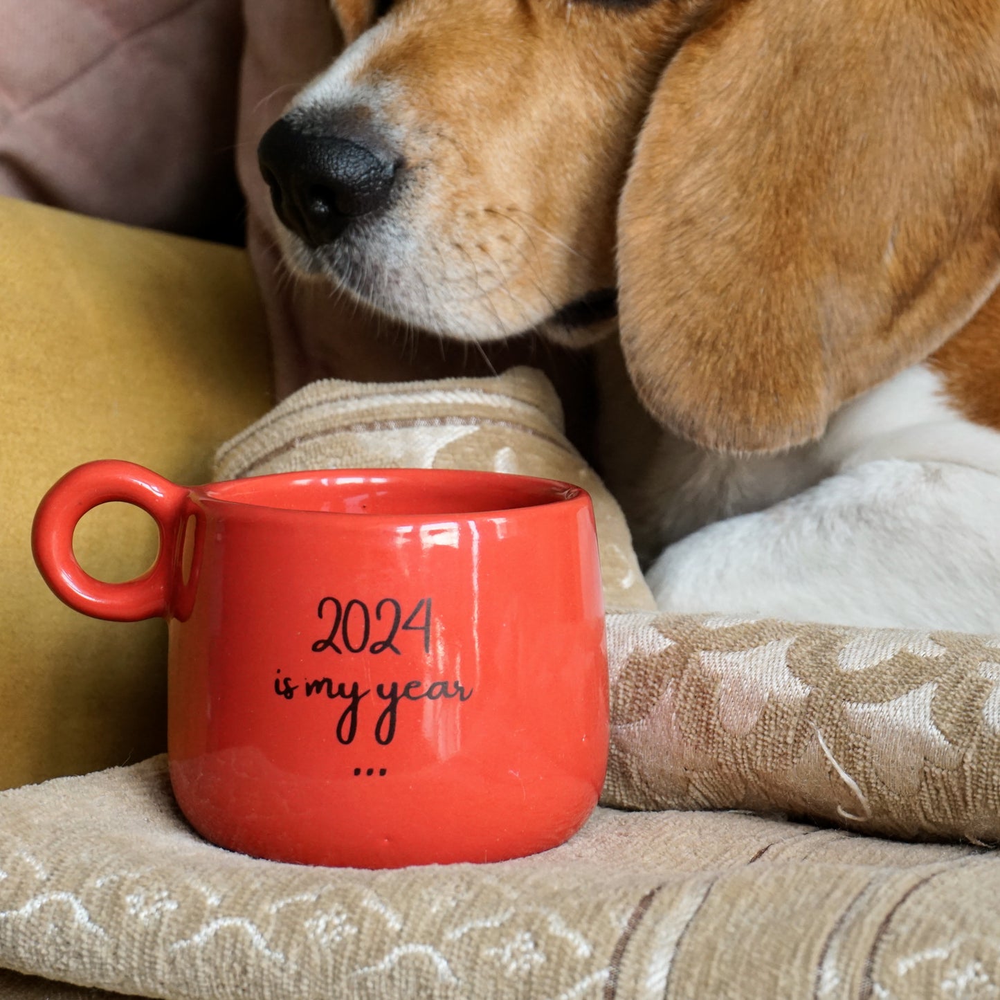 2024 Is My Year Reminder Mug | Red