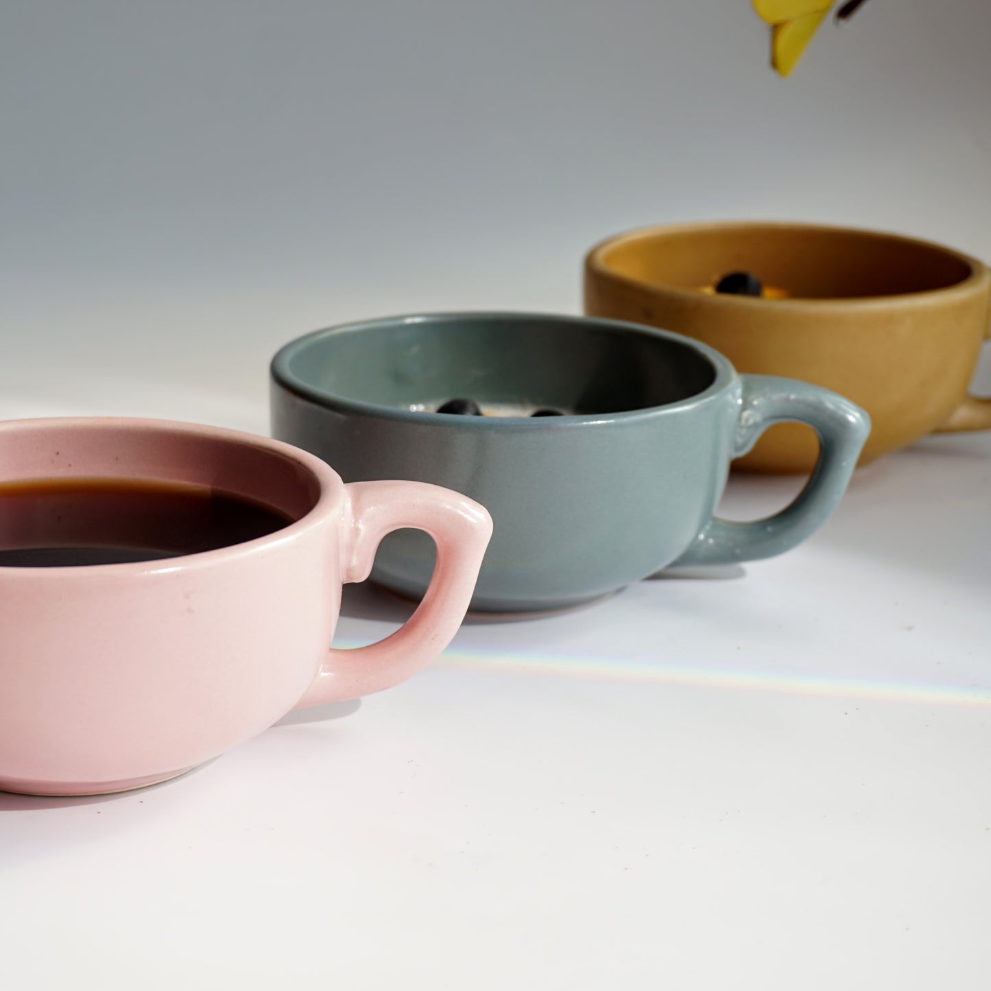 The Breakfast Mugs Set of Three
