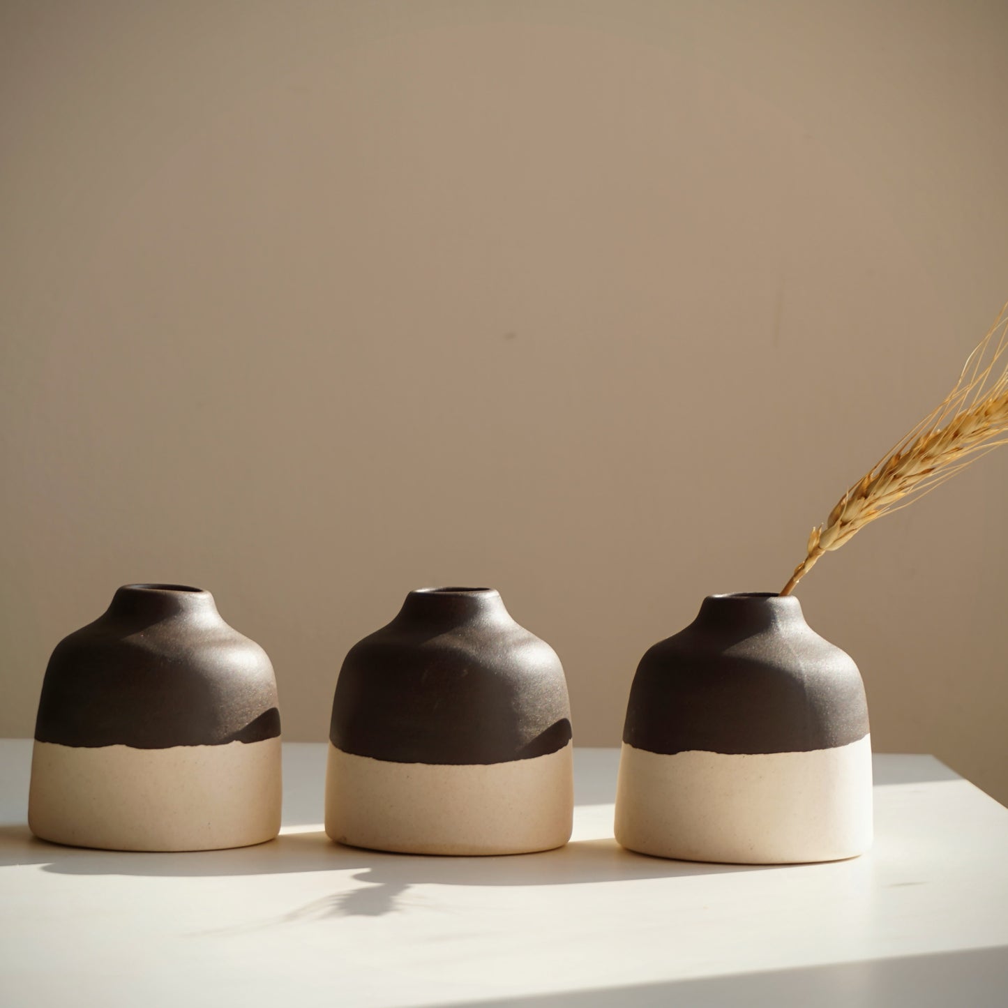 Brand New Set of Nine Premium Vases