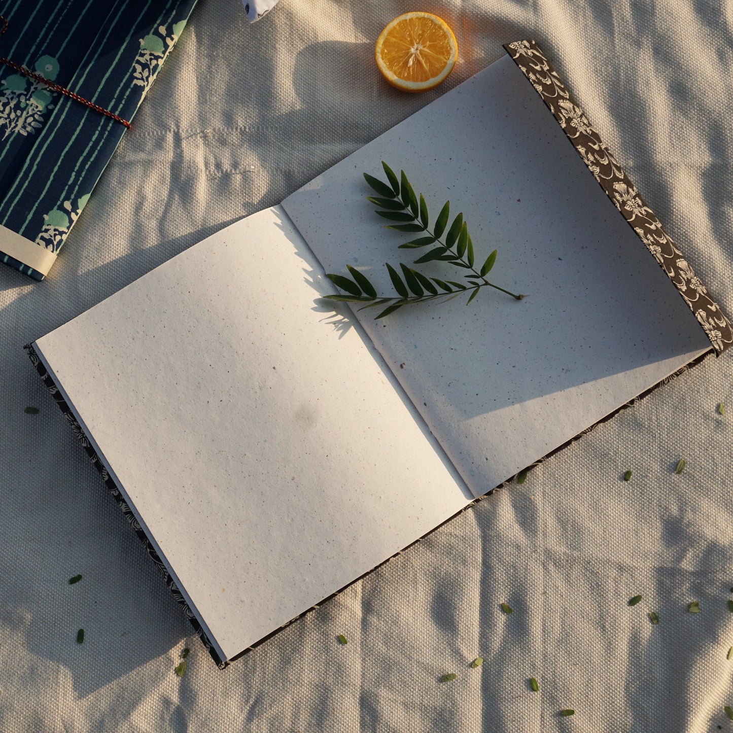 Hand Block Print Handmade Diary | Pink