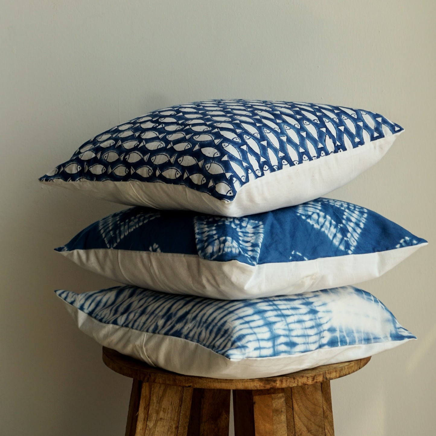 Hand Block Print Assorted Cushion Covers | Set of Four