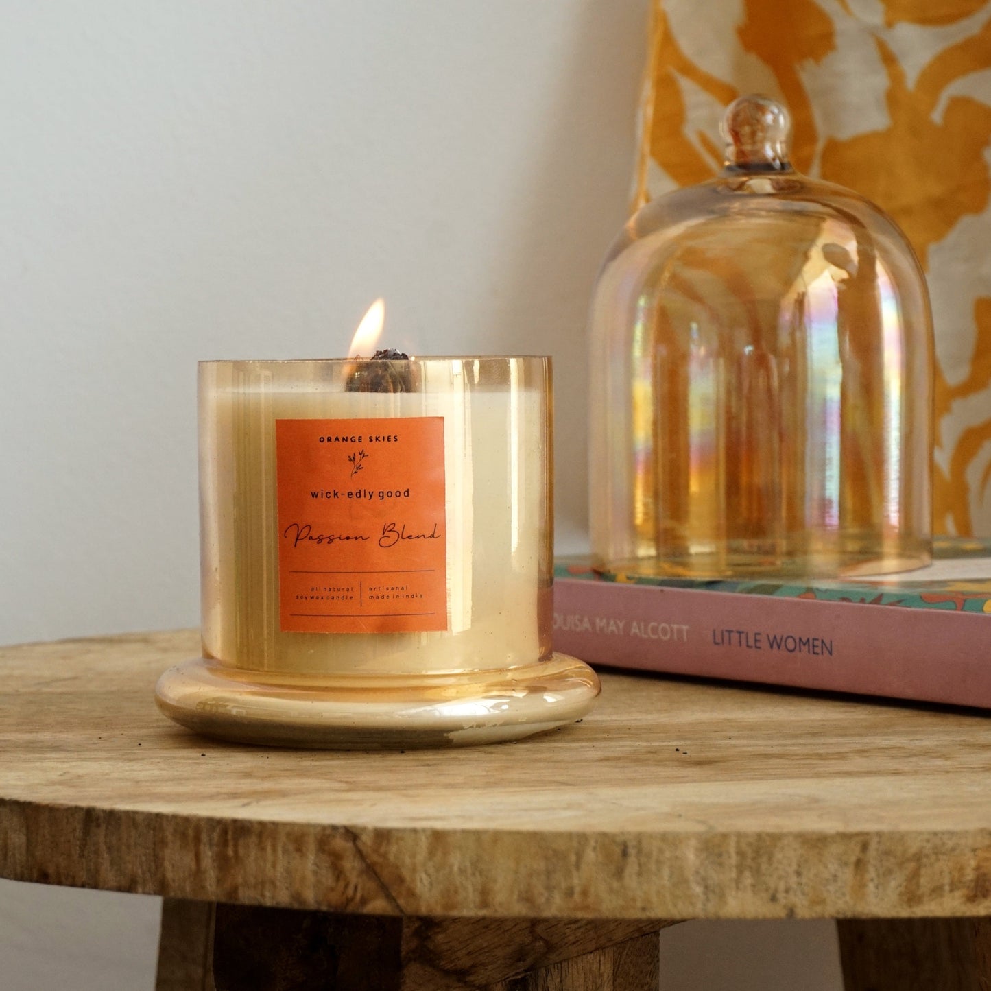 Wick-Edly Good Scented Candle | Kamasutra | 100% Soy Wax