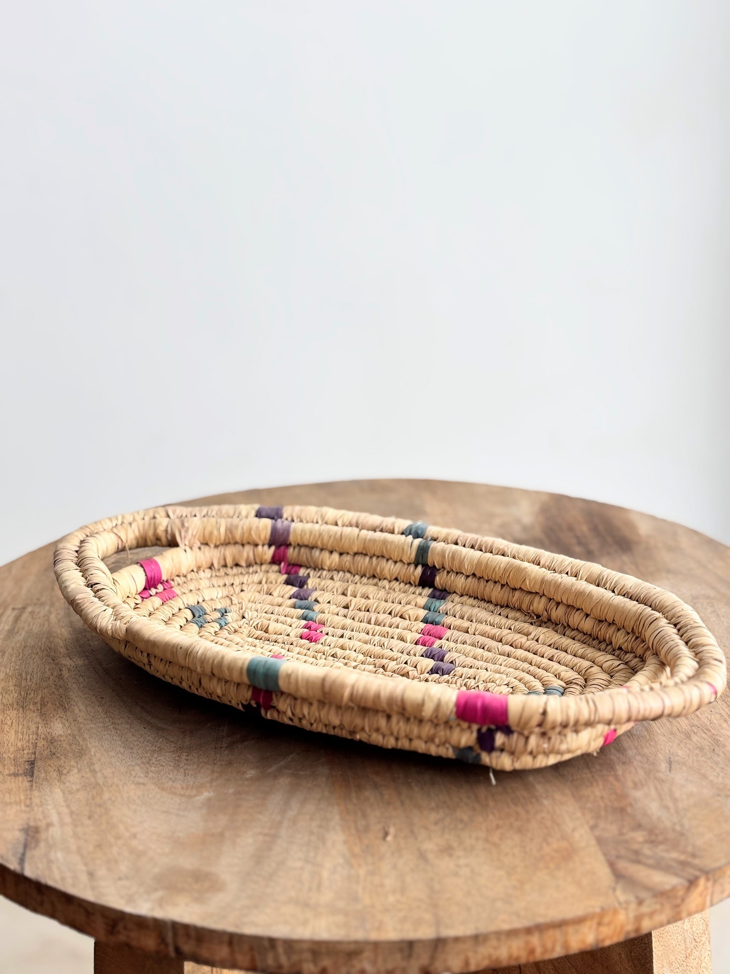 The Last Chance | Handwoven Grass Tray