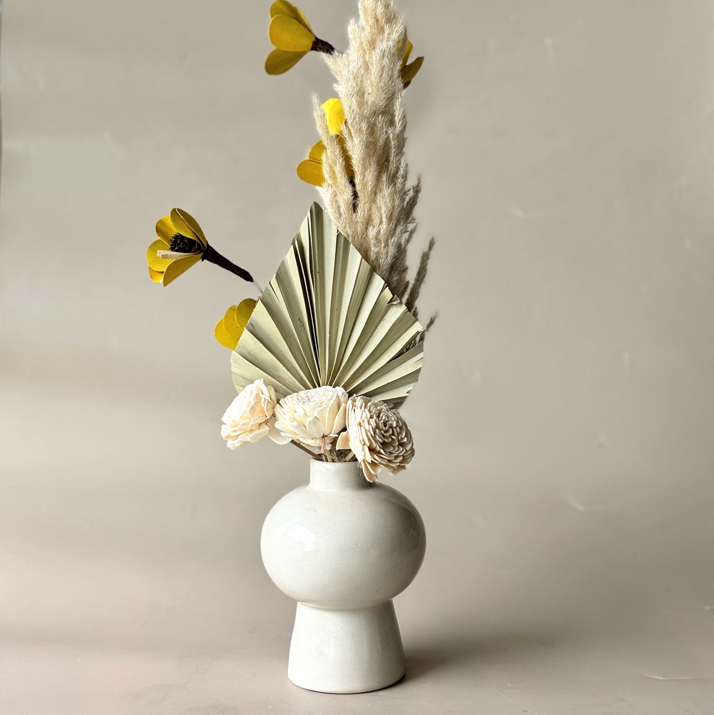 Mushroom Ceramic Vase
