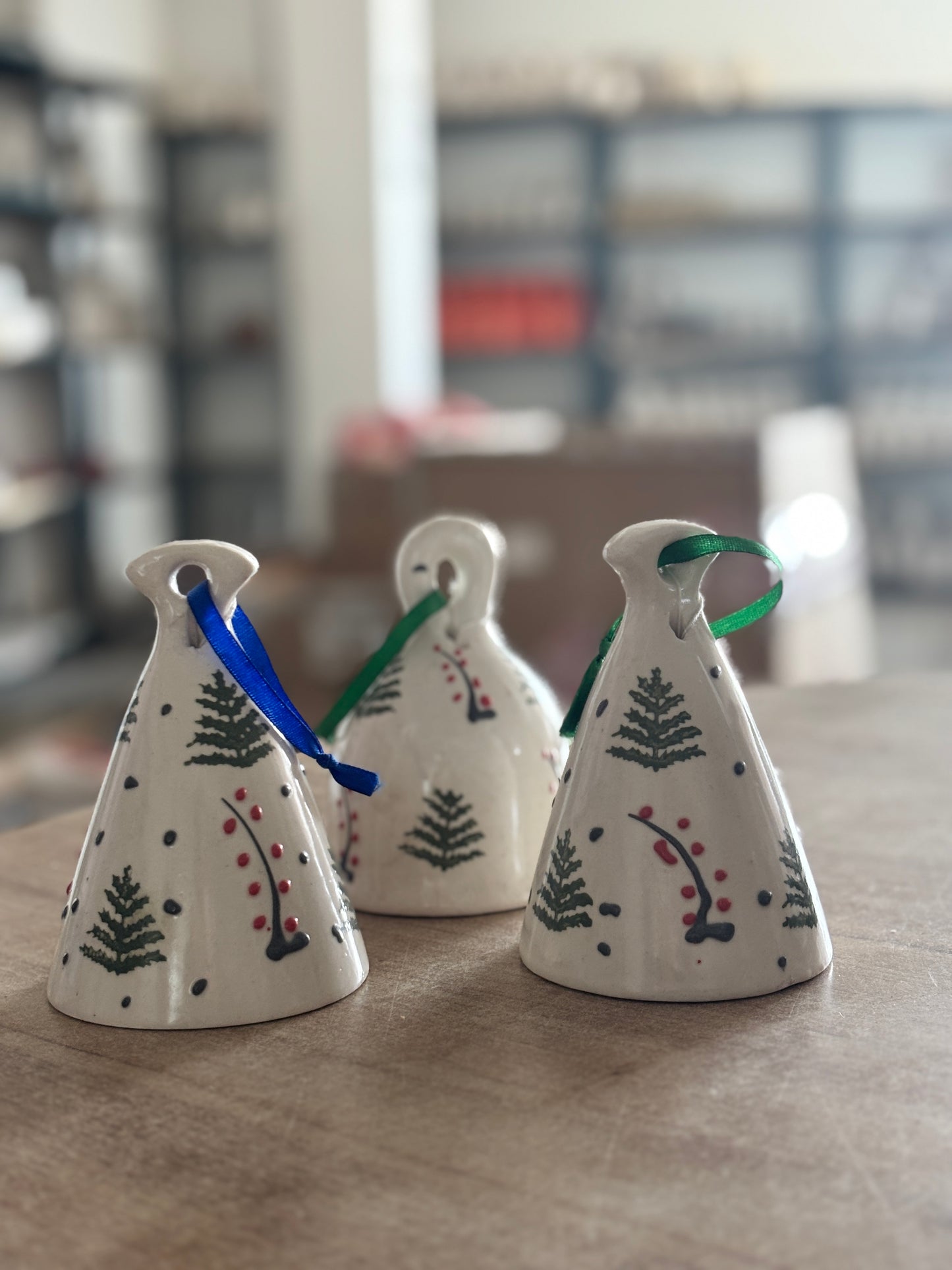 Ceramic Bells | Set of Three
