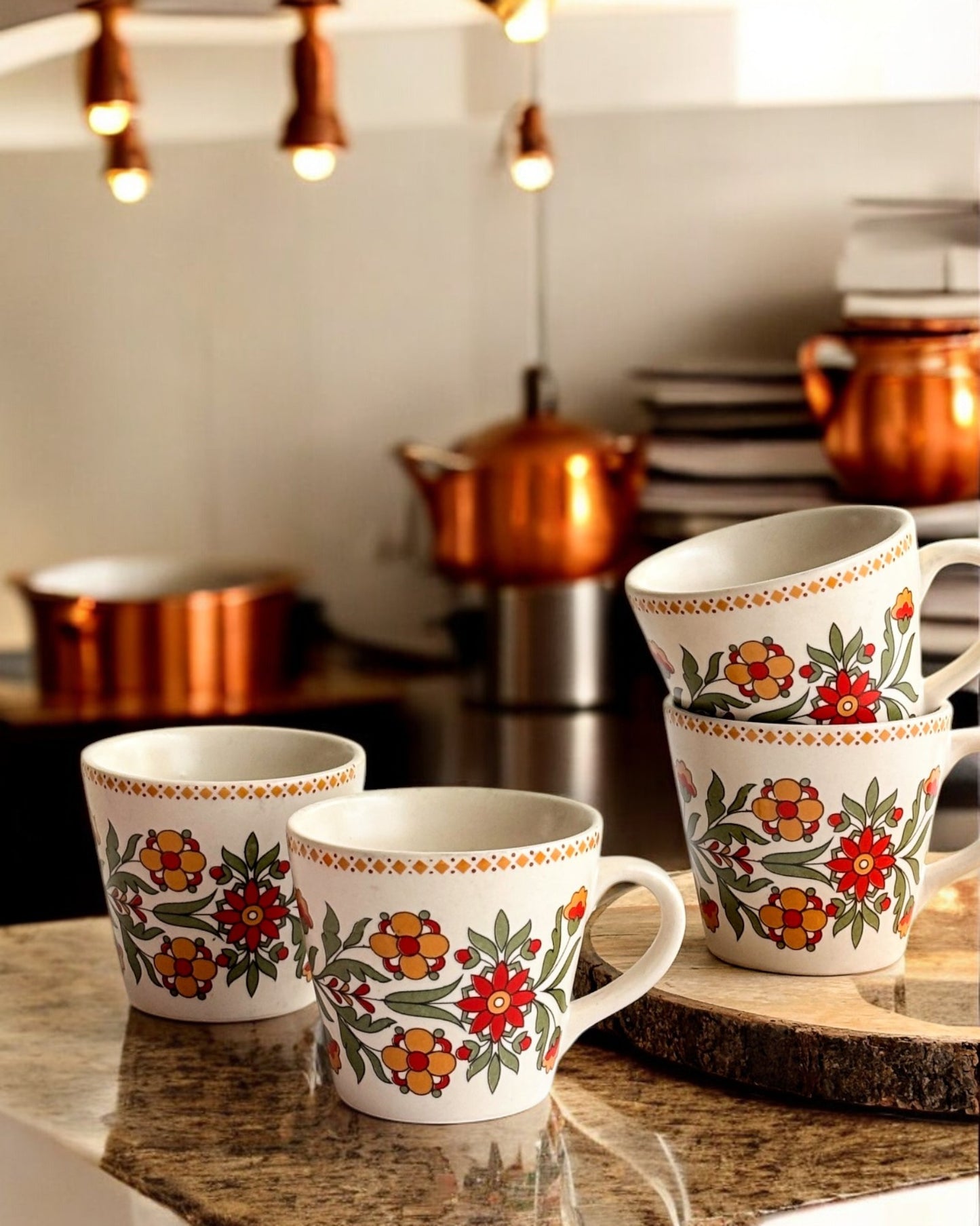 Bageecha Teacups | Set of Four