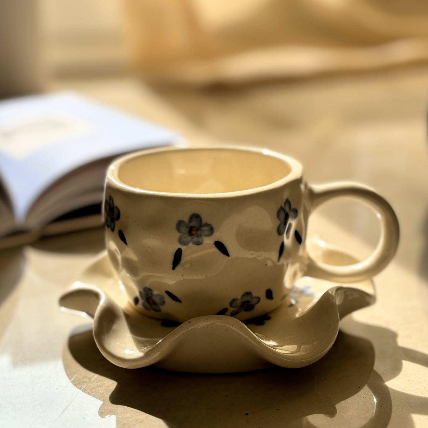 The Hope of Spring Cup & Saucer | Slight Bumps