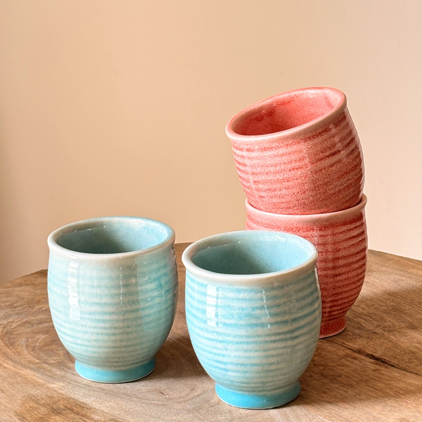 Ceramic Kulhadh | Set of Two | Turqoise