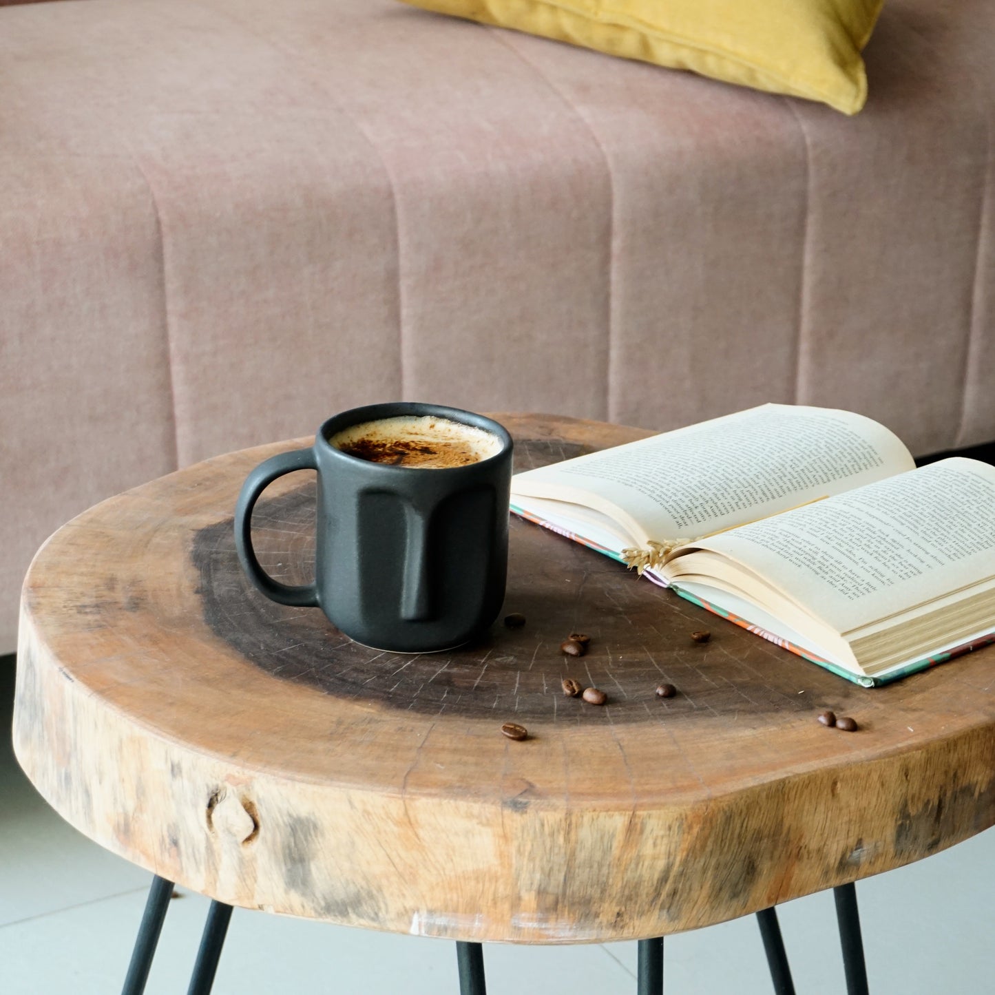 Popeye Ceramic Face Mug Black