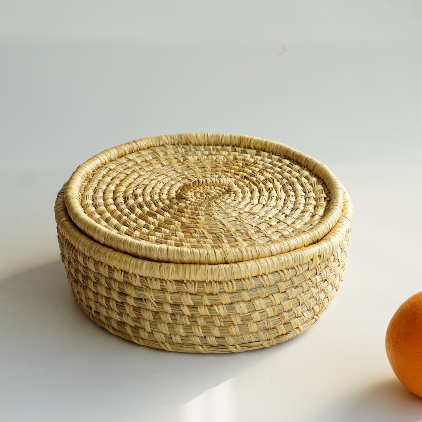 Moonj Roti and Storage Box (8 inches)