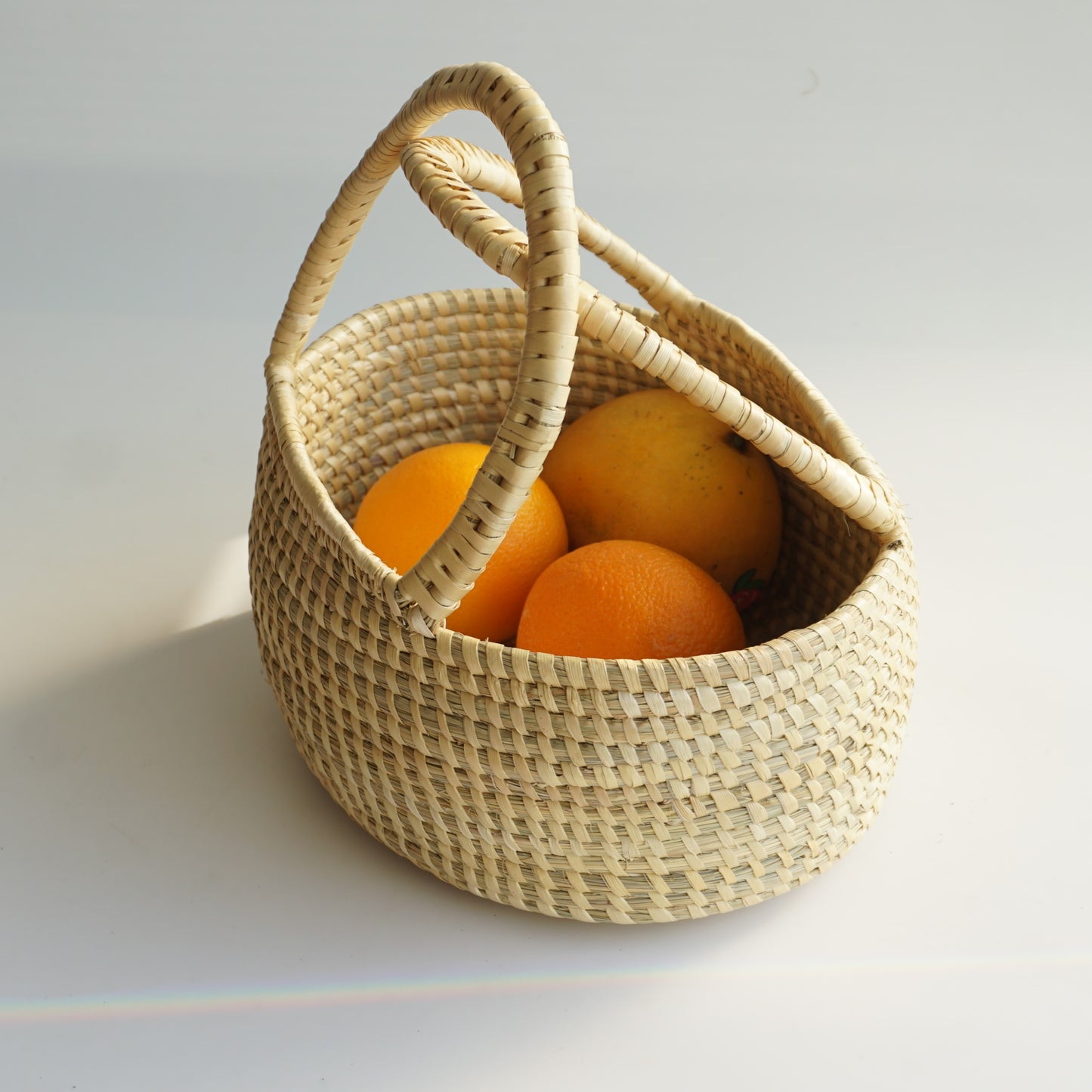 Moonj Flowers And Fruits Basket