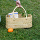 Kauna Grass Handwoven Storage/Picnic Bag