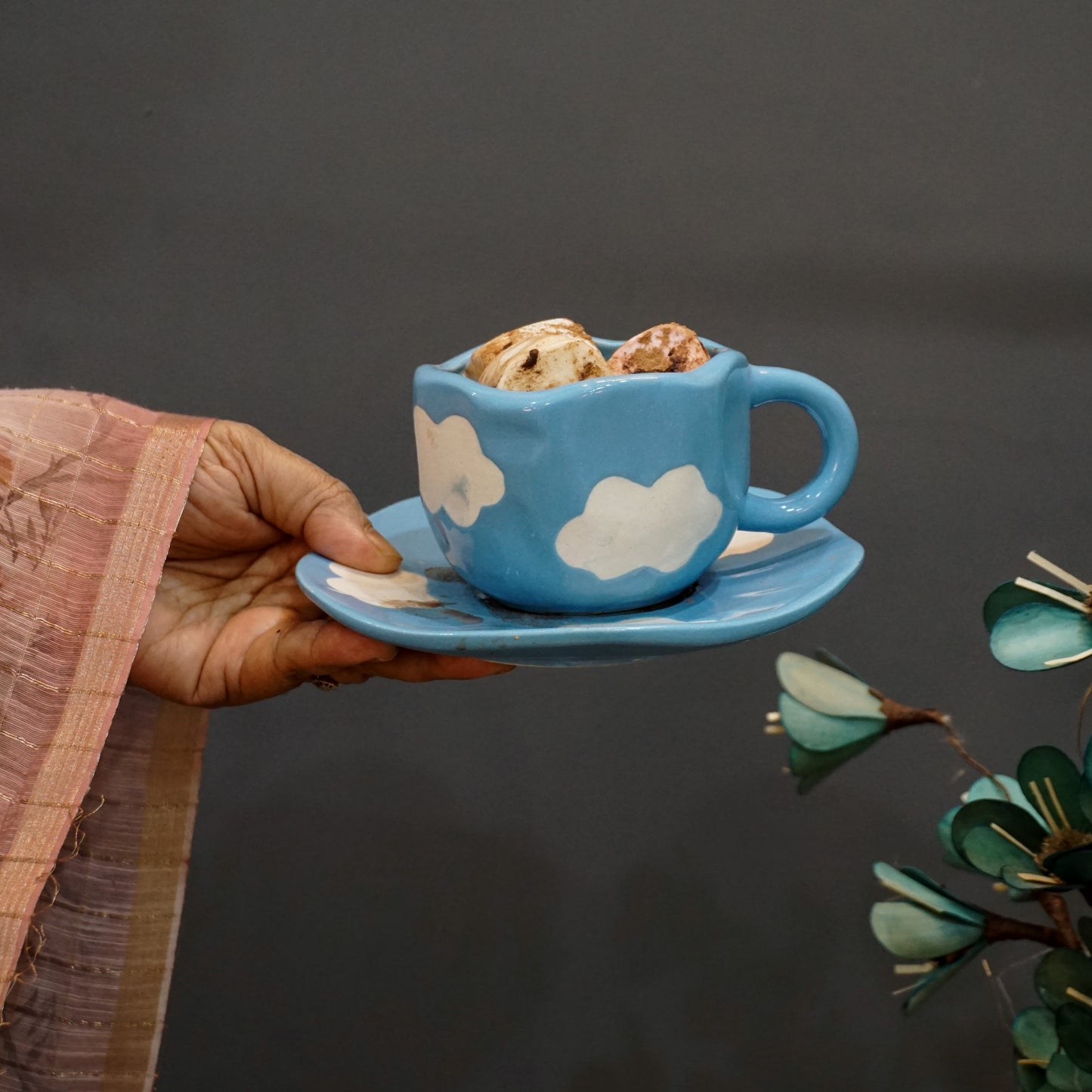Head in the Clouds Cup & Saucer