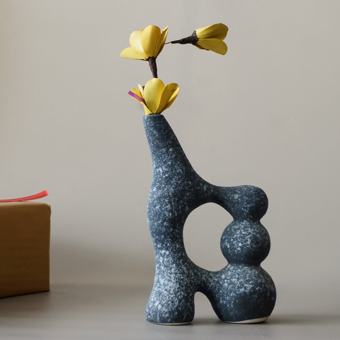 Grey Imperfect Vase