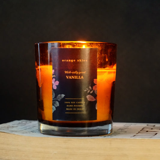 Wick-Edly Good Scented Candle | Vanilla | 100% Soy Wax