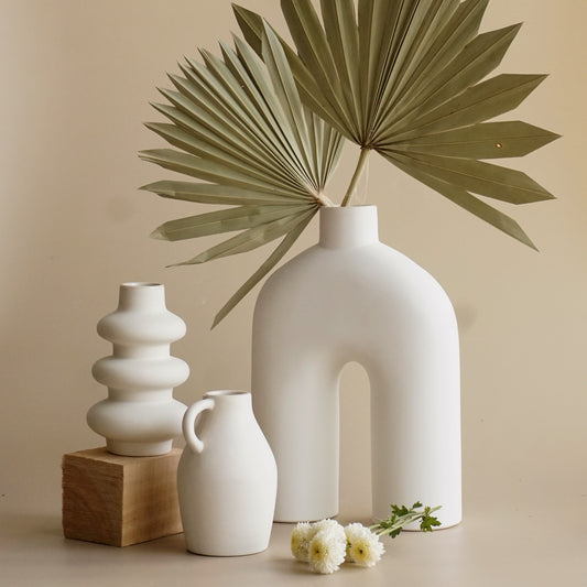 Shop Bestselling Set of Three Vases | Get Two Dried Palms FREE
