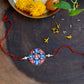 Madhubani Painting Rakhi | Flower