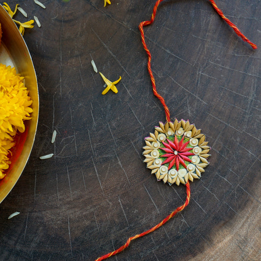 Sikki Art Rakhi | Flower