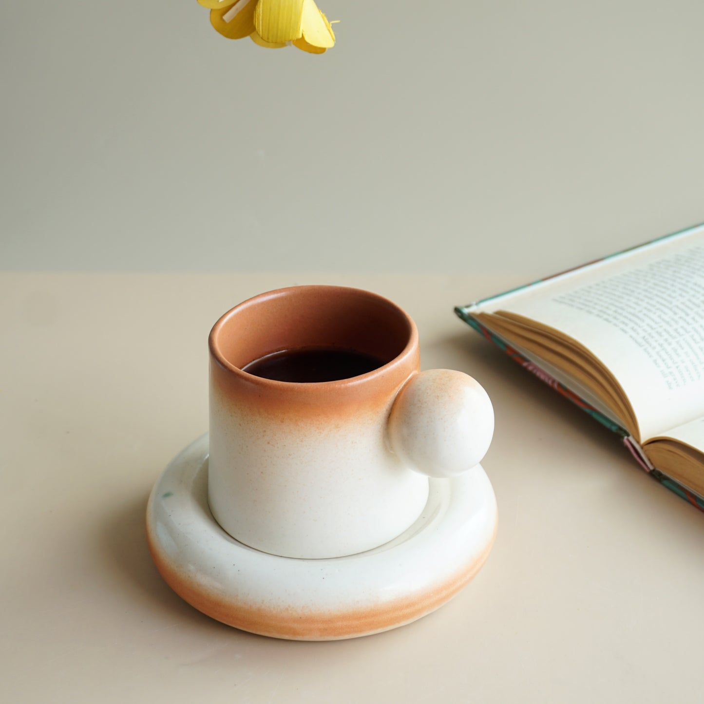 The Wallflower Cups & Saucer | Set of Two