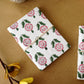 Handmade Upcycled Fabric Diary | Pink Flowers