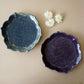 Lotus Ceramic Platter | Set of Two