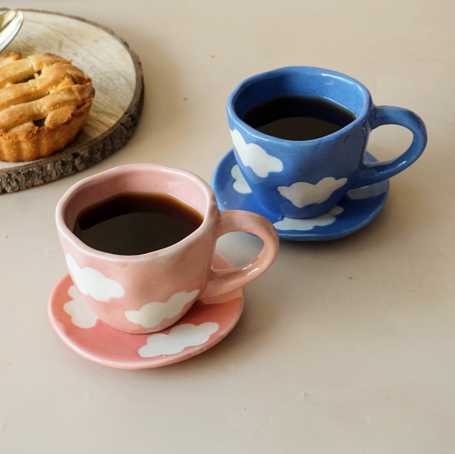 Cloud Nine Cup & Saucer | Set of Two