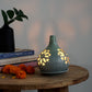 Conical Tea Light Holder | Sea Green