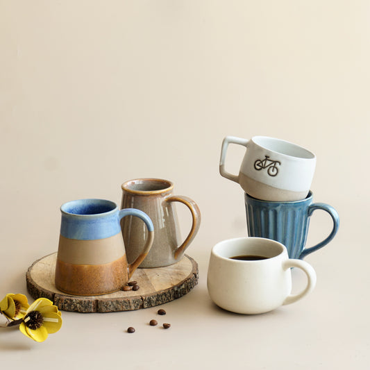 Set of Five Coffee Mugs | Most-Loved