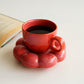 Self-Love Cup & Saucer | Passion Red