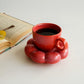 Self-Love Cup & Saucer | Passion Red