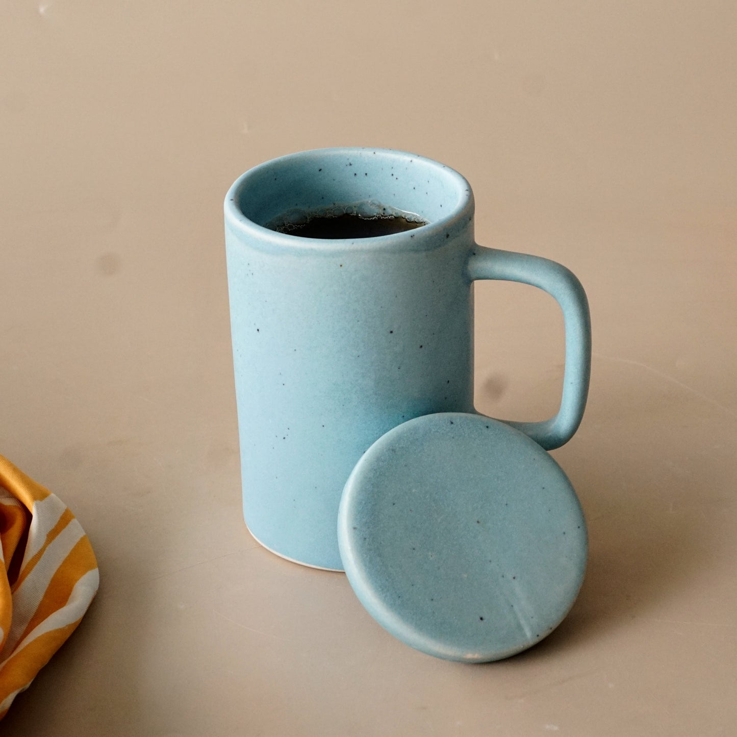 Candy Crush Mug with Lid | Blue