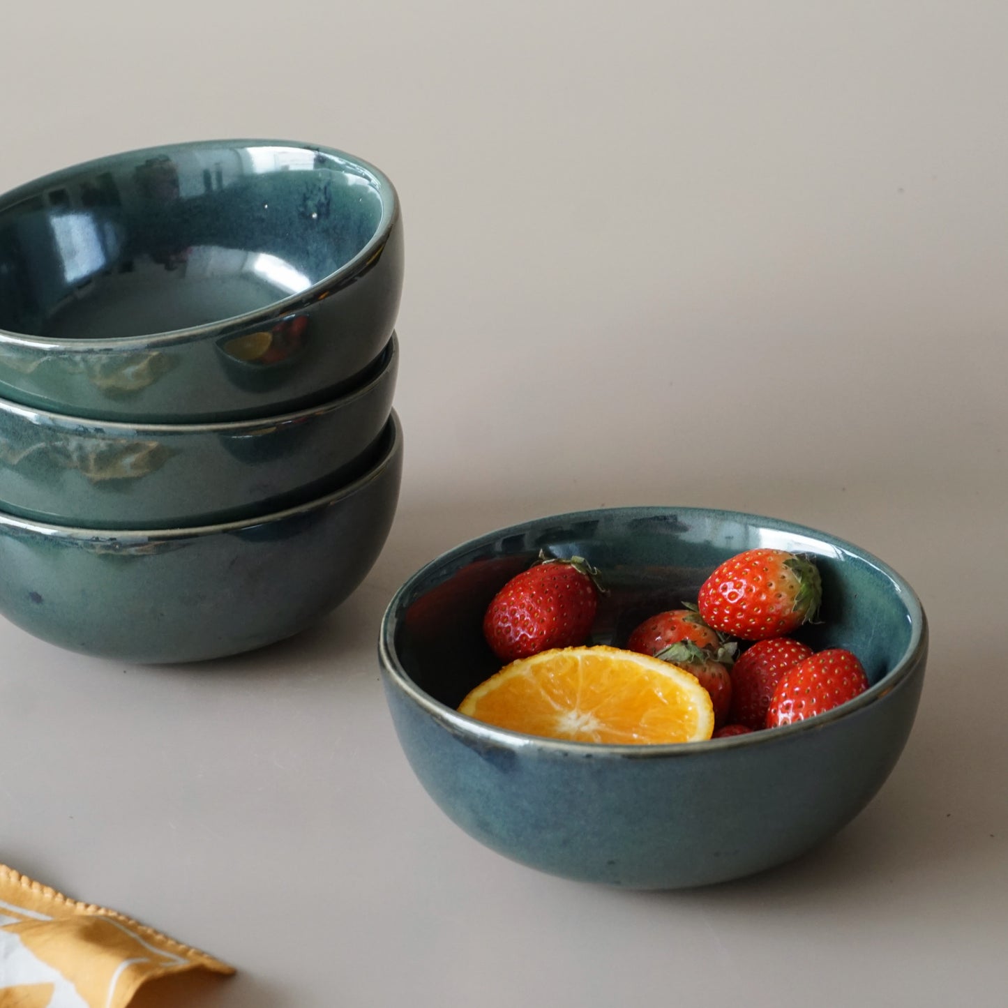 Hues of Ocean Cereal/Soup Bowl | Set of Four