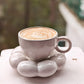 Self-Love Cup & Saucer | Pearl White