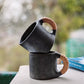 Longpi Black Pottery Mug