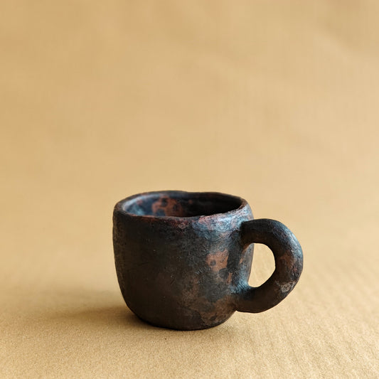Larnai Black Pottery Cup