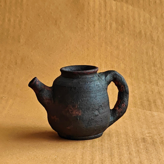 Larnai Black Pottery Jug