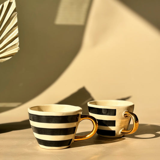 Gold Teacups | Set of Two