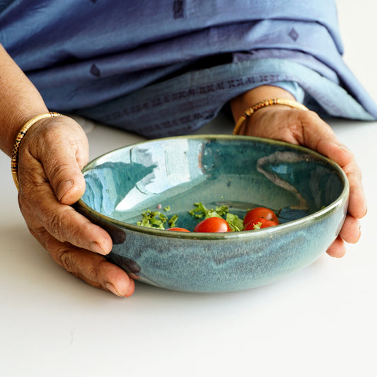 Olive Ceramic Bowl