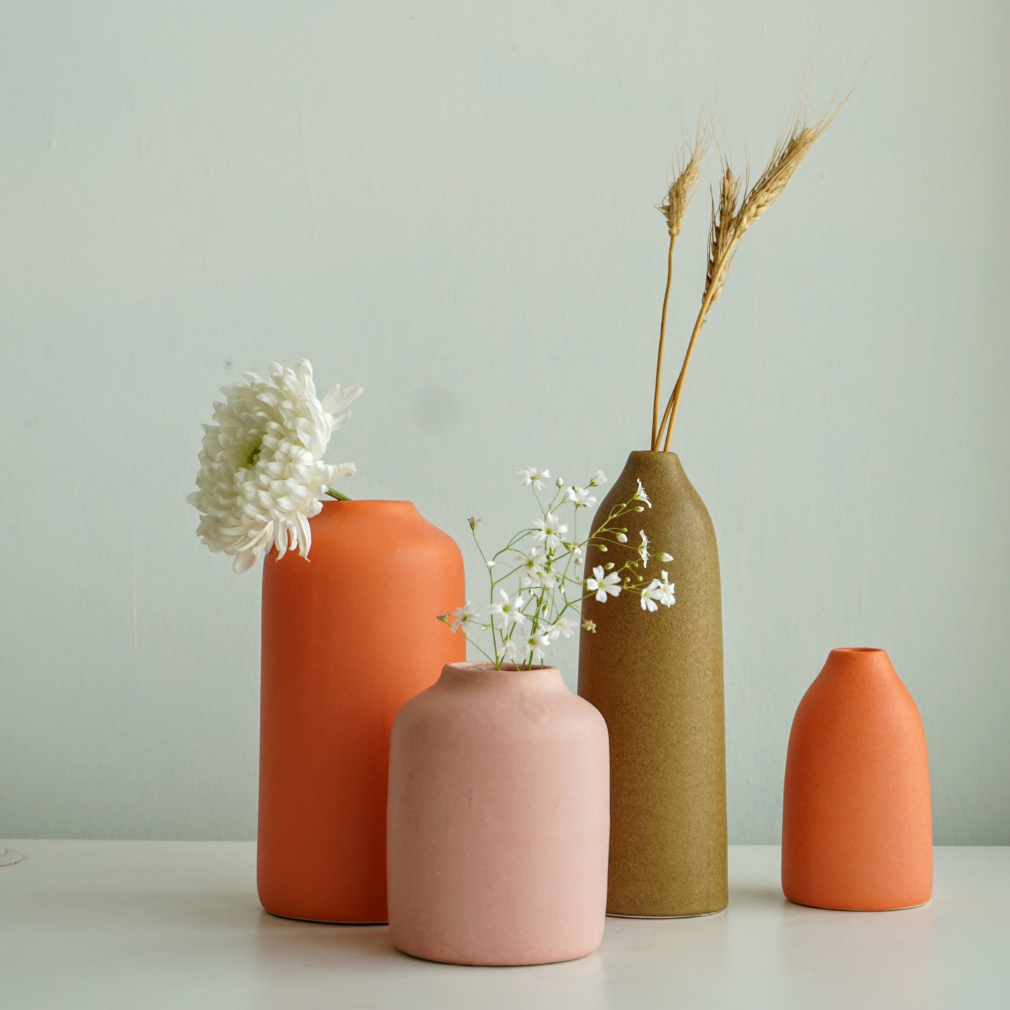 Mismatched Vases (Set of Four)